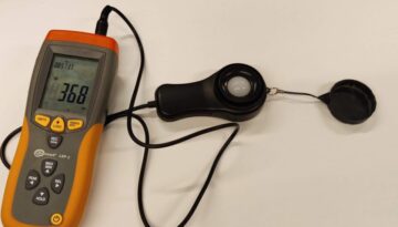 pomiar światła światłomierzem altech